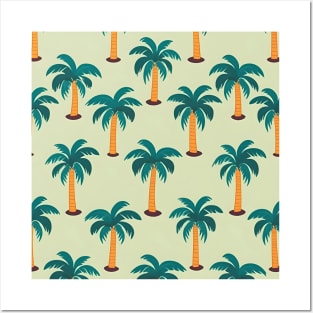 Cute Coconut Tree Posters and Art